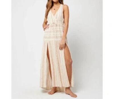 Vestido L*Space Emma Natación Encubrimiento Rayas Talla S - Nuevo con Etiquetas Foto 1 de 4