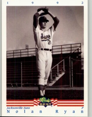 1992 Classic Best Nolan Ryan #1 Jacksonville Suns - Image 1 of 2
