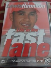 LIFE IN THE FAST LANE - LEWIS HAMILTON - REG 2,3 4 & 5 DVD - NEW & SEALED