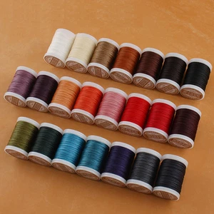 2021 Leather Craft Sewing Leather Round Wax Thread 0.6 mm Round Wax Thr NM