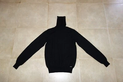 Dsquared² METAL SIGNATURE Roll Neck Knit Turtleneck Sweater S FW/11-12 S71HA0343 - Image 1 of 4