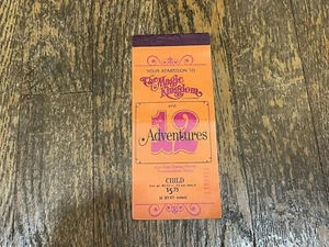 Vintage Walt Disney World Magic Kingdom Admission Child - Used Booklet - Picture 1 of 3