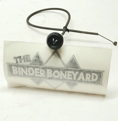 61-63 International Scout 80 Vent Cable With Knob Foto 1 de 4