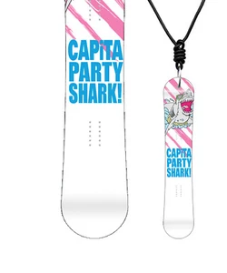 Miniboard CAPITA Party Shark 10/11 CLÁSICO - Collar Snowboard D13 - Imagen 1 de 1