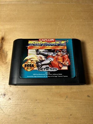 Street Fighter II 2 Special Champion Edition (Sega Genesis, 1993) Cartridge Only - Image 1 of 4