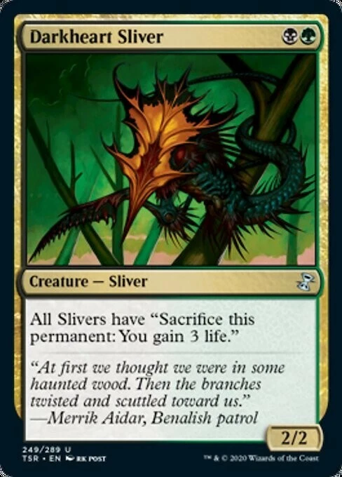 MTG - DARKHEART SLIVER - Time Spiral Remastered (U) - Image 1 of 1