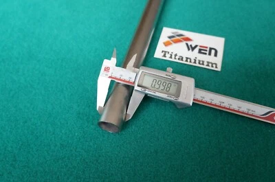 Titanium Grade 9 Tube ( OD 1" x .063" x 40" ) Metal Pipe 1 in Round Tubing - Image 1 of 4