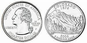 2006 P Colorado State Quarter BU Brilliant Uncirculated Coin Cover