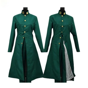 JoJo's Bizarre Adventure Noriaki Kakyoin Cosplay Costume Green Uniform Outfit - Picture 1 of 6
