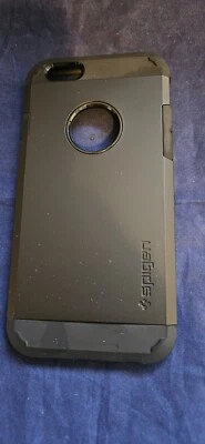 Чехол SPIGEN для iPhone 6 | Жесткая броня - черный - (15396) - Изображение 1 из 4