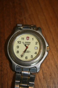 Reloj Vintage Ejército Suizo 3888-300M-1000ft.Resistente al Agua-Acero Inoxidable - Imagen 1 de 3