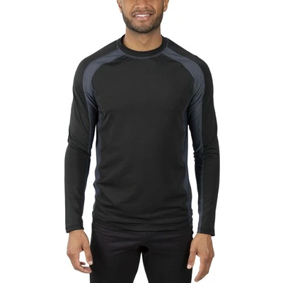 Trespass Mens Explore Long Sleeve Crew Neck Baselayer Compression Top - S - Image 1 of 4