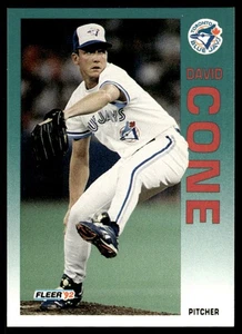 1992 Fleer Update David Cone Toronto Blue Jays #U-63 - Picture 1 of 2
