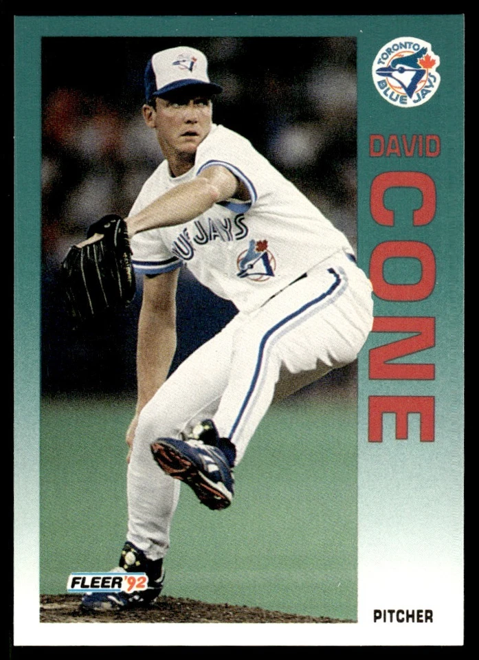 1992 Fleer Update David Cone Toronto Blue Jays #U-63 - Image 1 of 2