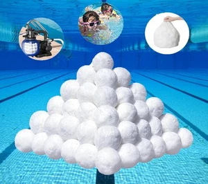 1.5lbs Pool Filter Balls for Sand Filters, Media Swimming Pool,... - Picture 1 of 7