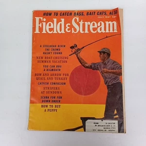 Field & Stream Magazine July 1967-How to Catch Bass - Picture 1 of 8