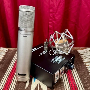 Advanced Audio Modded Apex 460 Multi-Pattern Tube Condenser Microphone w/ Case - Picture 1 of 19