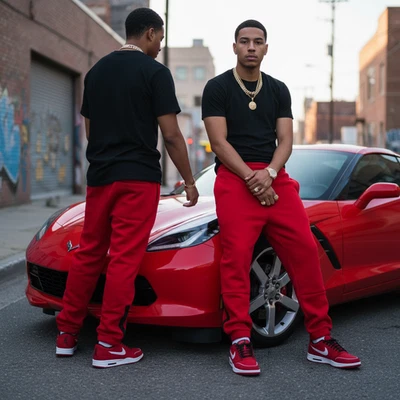 PANTALONES DEPORTIVOS SEAN JOHN POLIÉSTER JOGGER (TALLA XB) Foto 1 de 3