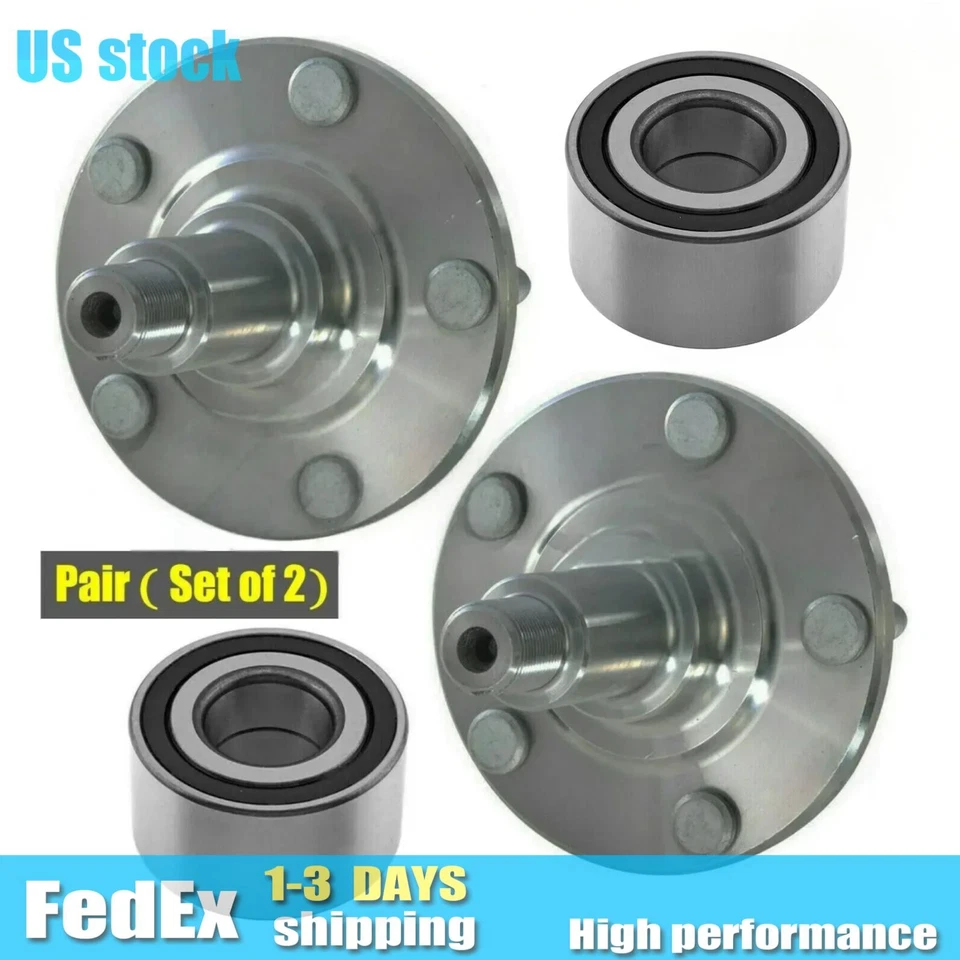 Pair(2) Front Wheel Hub & Bearing Assembly Fits Lexus SC430 GS300 GS430 Toyota S - Image 1 of 2