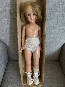 Effanbee Anne Shirley 20” Composition or Hard Plastic Doll 1940s or 1950s - Imagen 1 de 7