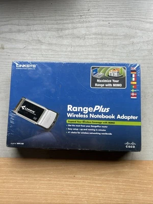 Laptop Wireless Card Linksys WPC100-EU Notebook Adapter Adaptor NEW BOXED SEALED - Image 1 of 4
