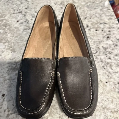 New Naturalizer Natural Soul Shoes Women 8.5 M Loafers Brown Leather - Image 1 of 4