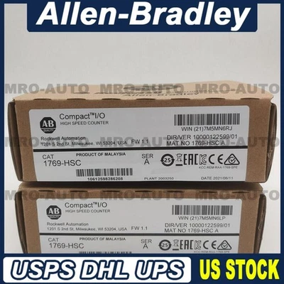 New Allen-Bradley AB 1769-HSC Ser B CompactLogix High-Speed Module 1769HSC - Image 1 of 3