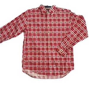Tommy Hilfiger Winter Snowflake Holiday Button Shirt Size Youth XL or Men’s S - Picture 1 of 10