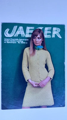 JAEGER 4044 SUIT  KNITTING PATTERN - Image 1 of 3