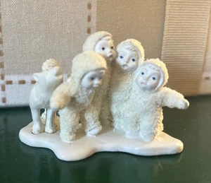 Five - Part Harmony - Snowbabies Miniatures Figurines Handpainted Pewter No box - Picture 1 of 10