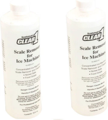 Scotsman Clear 1 Scale Remover & Cleaner Ice Machines 19-0653-01 (2 pack!)