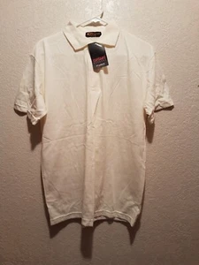 DIGME apparel fashions cream colored polo shirt nwt - Picture 1 of 6