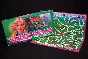 Vintage 1976 The Bionic Woman Board Game BY PARKER BROTHERS Jamie Somers - Picture 1 of 12