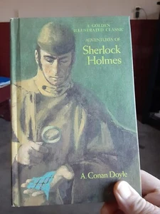Adventures Of Sherlock Holmes 1965 A Golden Illustrated Classic A Conan Doyle - Imagen 1 de 5