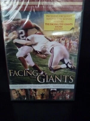 #194 Facing the Giants DVD Brand New Sealed - Image 1 of 2