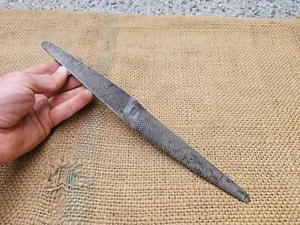 ANTIGUO HERRERO DE ARCHIVO ESCANDINAVO HECHO A MANO FORJADO A MANO VINTAGE - Imagen 1 de 13