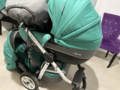 ABC-Design Turbo 6S Kombikinderwagen - Schwarz (61004403) - Bild 1 von 3