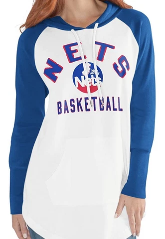 New Jersey Nets Sweatshirt NBA Womens Size XL GIII Cover