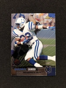 EDGERRIN JAMES 2000 Topps Finest PRO-BOWL EXCLUSIVE #8 🌸 HAWAII 🌸 NFL CARD - Picture 1 of 6