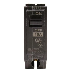 NUEVO Interruptor Circuito GE 15 AMP HQL1115 Mono Polo ORIGINAL 1 in. C de un solo polo - Imagen 1 de 4