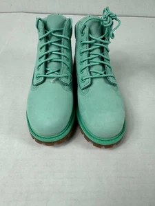 Timberland Edición 50 Aniversario Premium 6" Verde Bota Impermeable Niño Pequeño Talla* - Imagen 1 de 7