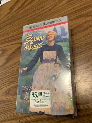 The Sound of Music (VHS, 1991, 2-Tape Set) New And Sealed Julie Andrews FOX - Image 1 of 3