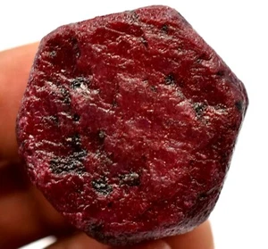 Natural Mozambique Red Ruby 246.5 CT FACET AGSL Certified Rough Color-Enhanced ! - Picture 1 of 7