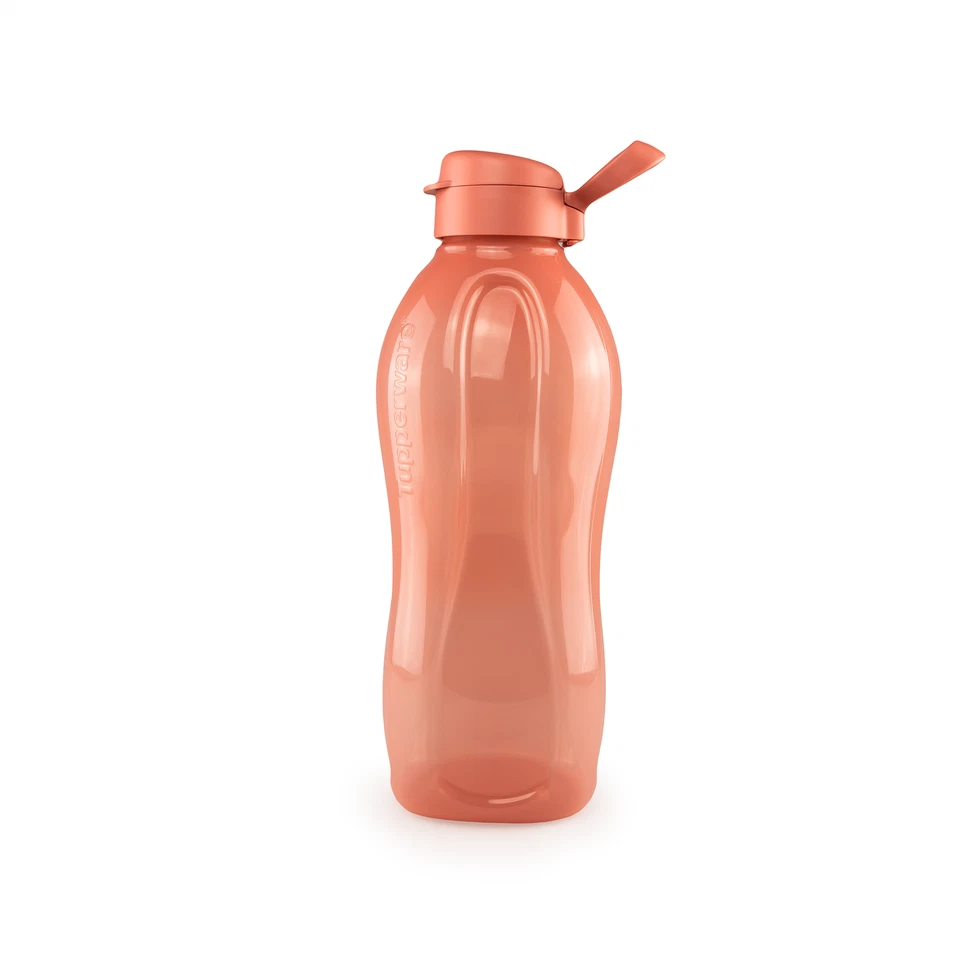 Tupperware EcoEasy Trinkflasche To Go 2 L Lachs - Bild 1 von 1