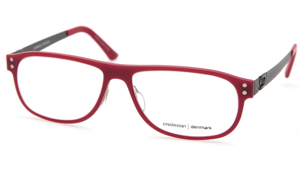 NEW PRODESIGN DENMARK 6512 c.4031 Red EYEGLASSES 55-15-140mm B36mm - Image 1 of 4