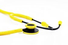 Yellow Stethoscope for Doctors/Medical Student/Nurse Special Design Matt Black