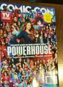 2019 SDCC COMIC CON TV GUIDE POWERHOUSE WOMAN SUPERHEROES WONDER WOMAN SUPERGIRL - Picture 1 of 1