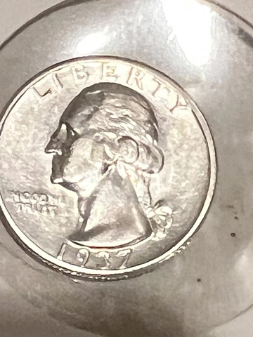 1937-S Silver Washington Quarter Cover