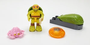 Mega Blocks Half Shell Heroes - Pizzeria Hideout Figures - Krang + Michelangelo - Picture 1 of 2