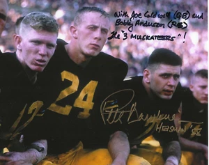 Autographed PETE DAWKINS Heisman 58 Army 8x10 photo - w/COA - Picture 1 of 1